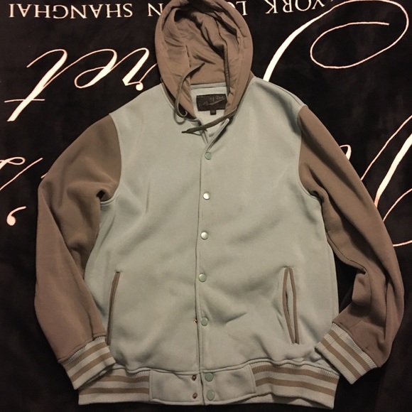 Ring of Fire Other - Barely used men’s XL hoodie jacket  gray and blue